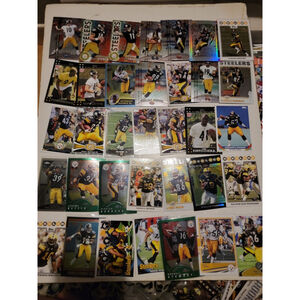 360+ Large Lot NFL Trading Cards Vintage Modern Inserts Rcs Pittsburgh Steelers